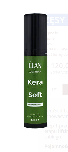 RZĘSY KeraSoft Serum 1 ELAN