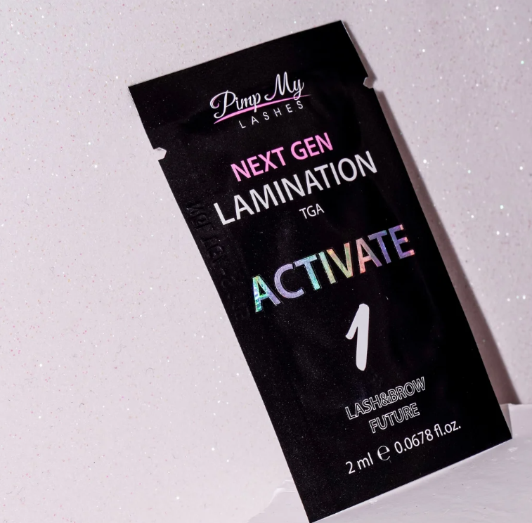Preparat do laminacji brwi i rzęs step 1 activate TGA NEXT GEN LAMINATION 2ml Pimp My Lashes