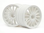 WR8 TARMAC WHEEL WHITE (2.2/57X35MM/2PCS)