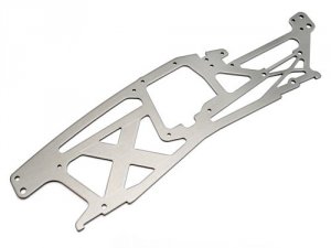 MAIN CHASSIS 2.5MM (SAVAGE X/GREY/LEFT