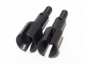 AXLE 8X9X44MM (BLACK/2PCS)