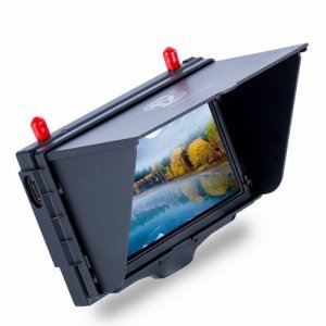 Monitor FPV FXT FX508 high brightness 5'' 800x480 5.8GHz diversity receiver monitor with DVR and HD port