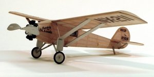Spirit Of St. Louis 17.5 [209] - Samolot DUMAS rozpiętość 44cm balsa kit