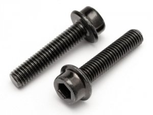 FLANGED CAP HEAD SCREW M5X22MM (2PCS)