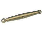 Mosiężna śruba rzymska M2,5 x 32/49mm, 2 szt.