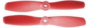 GEMFAN: Śmigła Gemfan Glass Fiber Nylon Bullnose 6x4 czerwony (2xCW+2xCCW)