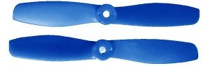 GEMFAN: Śmigła Gemfan Glass Fiber Nylon Bullnose 6x4.6  ciemny niebieski (2xCW+2xCCW)