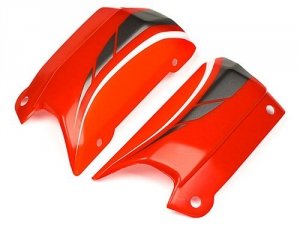 BAJA 5B BUGGY PAINTED LOWER BODY (RED/WHITE/GRAY)