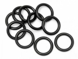 O-RING P10 (10X2MM/BLACK/10PCS)