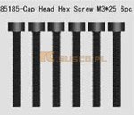 Cap Head Hex. Mechanical Screws 3*25 6P