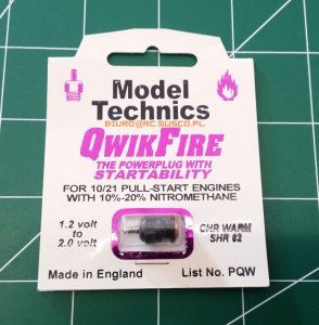 Świeca - Model Technics PQW QwikFire Warm (ciepła)