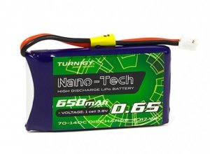 Akumulator Nano-Tech Plus 650mAh 1S 70C Lipo Pack w/JST-PH