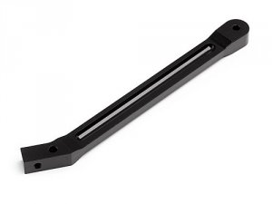 Alum. Rear Chassis Anti Bending Rod Black (Trophy Buggy)
