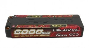 Akumulator LiPo Gens Ace 6000mAh 7.6V HV 130C Redline Gens Ace