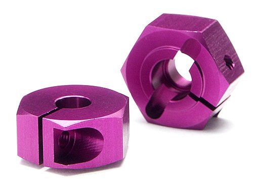 ALUMINUM HEX HUB CLAMP TYPE (6mm/4 pcs)