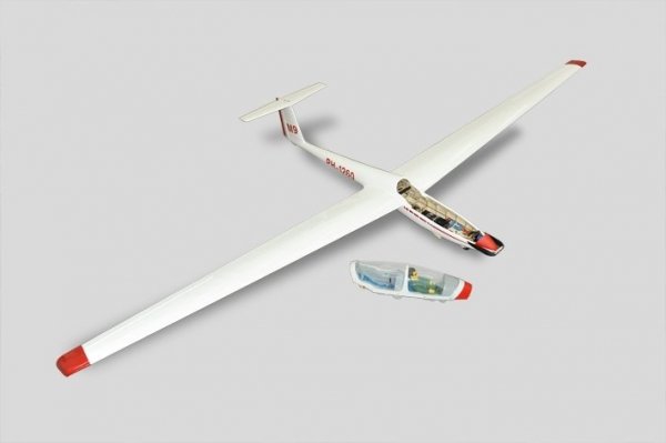 Motoszybowiec ASK-21 glider 3200mm ARF  - 320cm rozpiętości, kadłub laminatowy