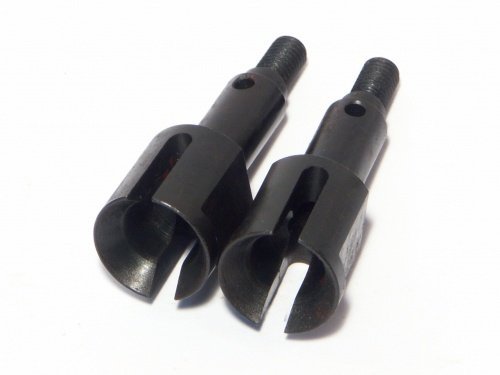 AXLE 8X9X44MM (BLACK/2PCS)