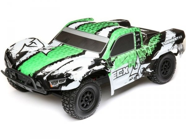 ECX Torment 4WD 1:10 RTR biało/zielony
