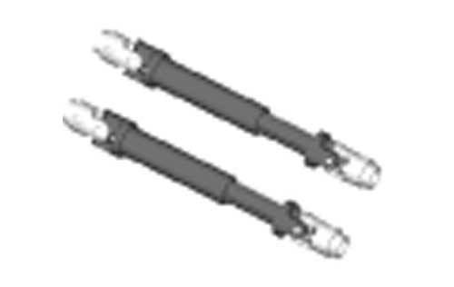Universal Driven Dogbone / Teleskopowy wał napędowy 2szt - 68012