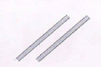 Lower Suspension Arm Shaft (2 Piece)
