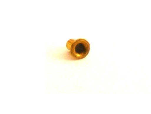 Nit mosiężny - tuleja 1,5 x 0,25 x 2 mm (10 szt)