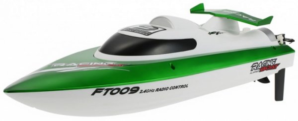 Motorówka FT009 2.4GHz RTR (długość 46cm, prędkość 30km/h, silnik klasy 540)