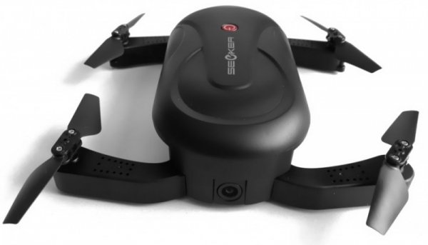 Selfie dron Dobby (Kamera FPV 720p, 2.4GHz, żyroskop, barometr) - Czarny