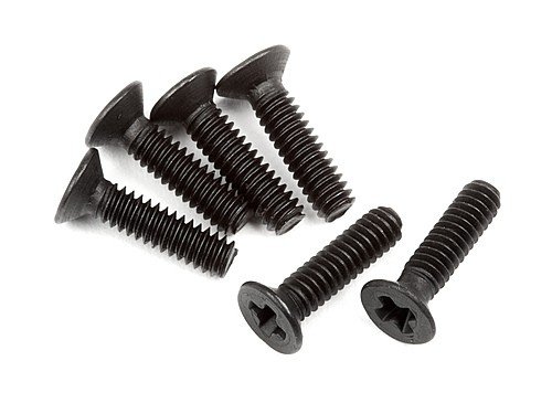 Flat head screw 2X8 6 szt - 23639