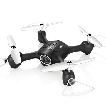 Syma X23W (kamera FPV WiFi, 2.4GHz, żyroskop, auto-start, zawis, zasięg do 25m) - Czarny