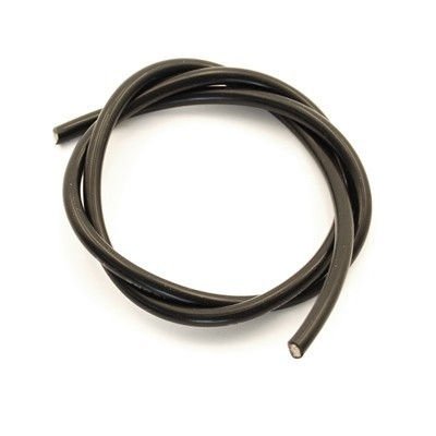 Przewód silikonowy 20AWG/0,5mm2 (czarny) 1m