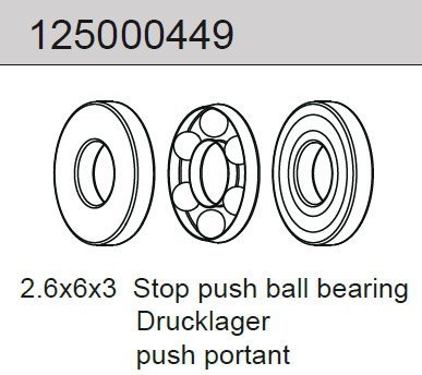 Pushbearing 2WD 