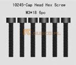 Cap Head Hex Screw 6pcM3*20