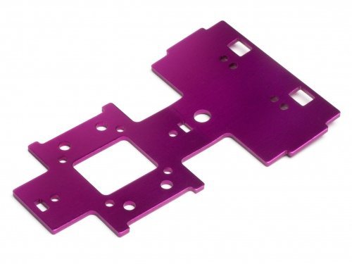 GEAR BOX UNDER PLATE 2.5mm (PURPLE)