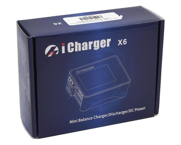 Zaawansowana Ładowarka Procesorowa iCharger X6 800W 30A LiPo 6S