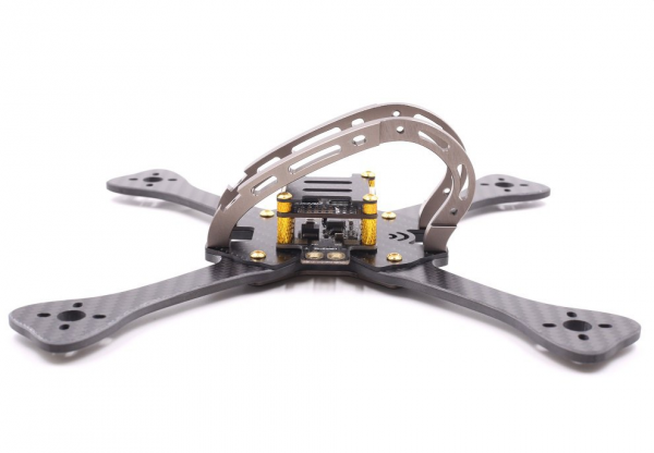 Rama Carbon LX5-220 - &quot;Leopard&quot; Racing Drone - ramiona 4mm