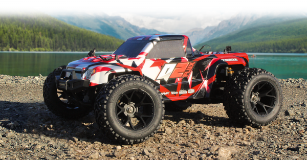 Maverick Quantum2 MT Flux 1/10th Monster Truck - Red #150405 bezszczotkowy