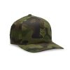 FOX CZAPKA Z DASZKIEM  HEAD FLEXFIT GREEN CAMO