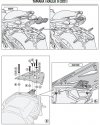 KAPPA STELAŻ KUFRA CENTRALNEGO YAMAHA TRACER 9(21)