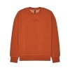 FOX BLUZA  WORDMARK OVERSIZED FLEECE CREW COGNAC
