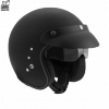 BUSE ROCC Kask otwarty Classic czarny matowy