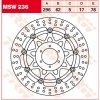 TRW Tarcza hamulcowa TRW MSW236 HONDA CBR, GL 1800