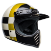 BELL KASK OFF-ROAD MOTO-3 ATWLYD ORBIT WHITE/BLACK