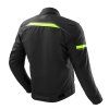 OZONE KURTKA TEKSTYLNA NEO BLACK/FLO YELLOW