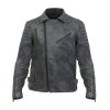 BROGER KURTKA  MOTO SKÓRZANA OHIO VINTAGE GREY