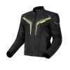 OZONE KURTKA TEKSTYLNA FLOW BLACK/FLUO YELLOW