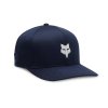 FOX CZAPKA Z DASZKIEM HEAD TECH FLEXFIT MIDNIGHT