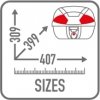 GIVI KUFER CENTRALNY B29 MONOLOCK (29L)