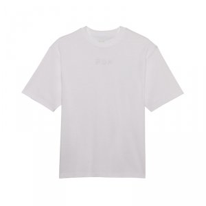 FOX T-SHIRT WORDMARK OVERSIZED OPTIC WHITE