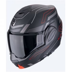 SCORPION KASK SZCZĘK EXO-TECH EVO CONQUER BK-RED