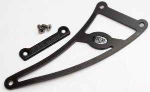 Mocowanie Wydechu + Zaślepka Podnóżka RG Racing Kawasaki Zx6-R 09- Black